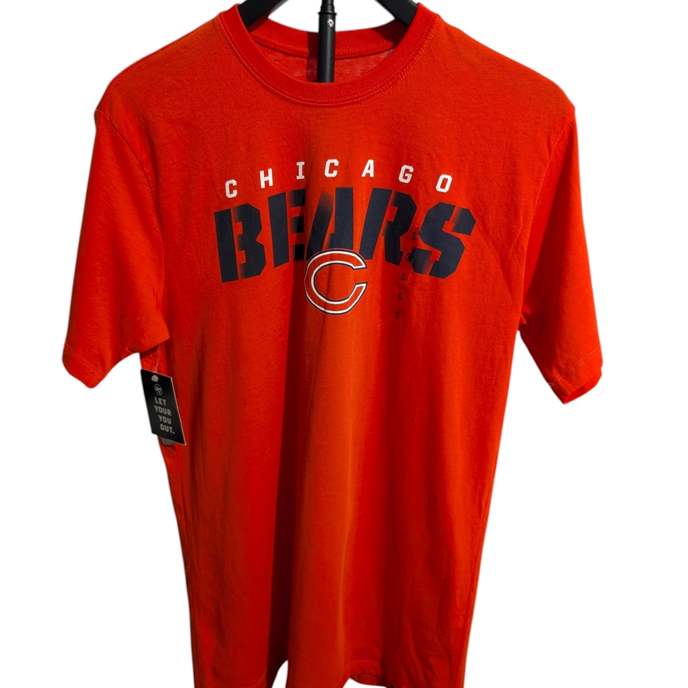 '47 Brand Chicago Bears Red Graphic T-Shirt Size Small NWT
